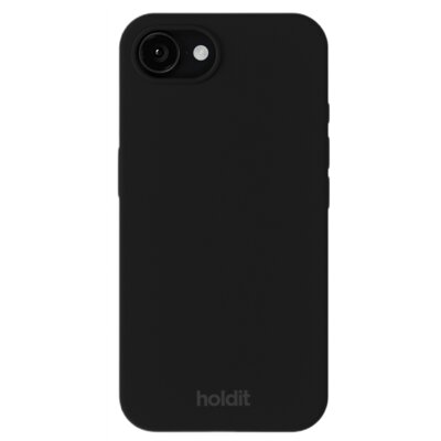 Etui HOLDIT Silicone Case do Apple iPhone 16e/17e Czarny