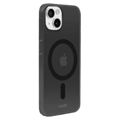 Etui HOLDIT MagSafe do Apple iPhone 13/14/15 Czarny transparentny