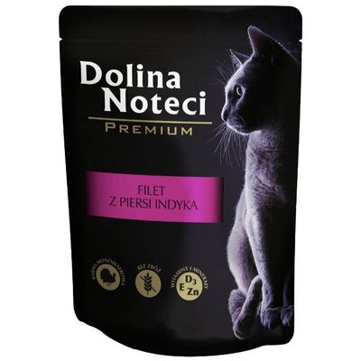 Karma dla kota DOLINA NOTECI Premium Danie z indyka 85 g