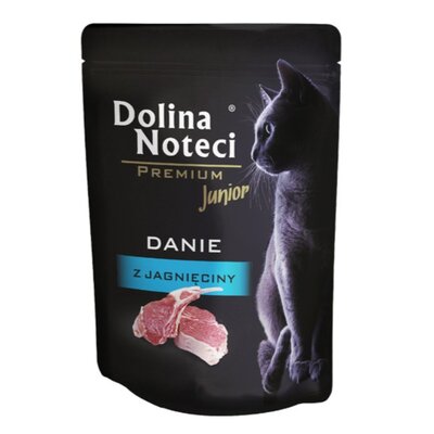 Karma dla kota DOLINA NOTECI Premium Danie z Jagnięciny 85 g