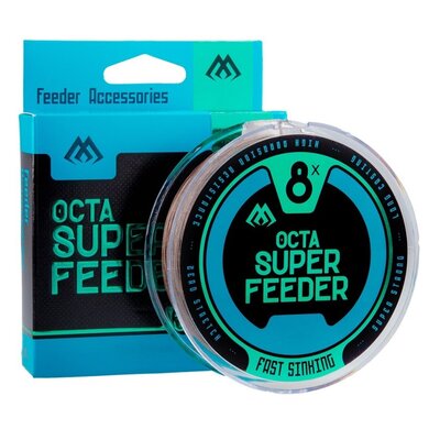 Plecionka MIKADO Octa Super Feeder 0.18 mm / 150 m Brązowy