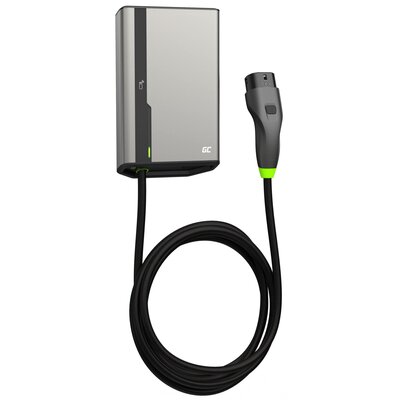 Ładowarka do samochodu elektrycznego GREEN CELL HabuDen Wallbox EVGC021B2275 NFC 22kW