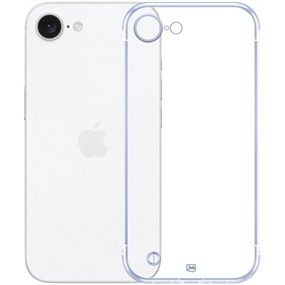 Etui 3MK Just20g Clear Case do Apple iPhone 16e Przezroczysty