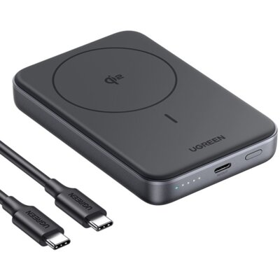 Powerbank UGREEN PB761 10000 mAh Qi2 30W MagSafe Czarny