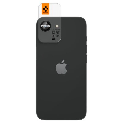 Nakładka na obiektyw SPIGEN Optik Pro Glas.Tr Ez Fit do Apple iPhone 16e Czarny