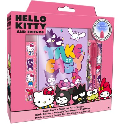 Pamiętnik KIDS EUROSWAN Hello Kitty z magicznym długopisem HK50184