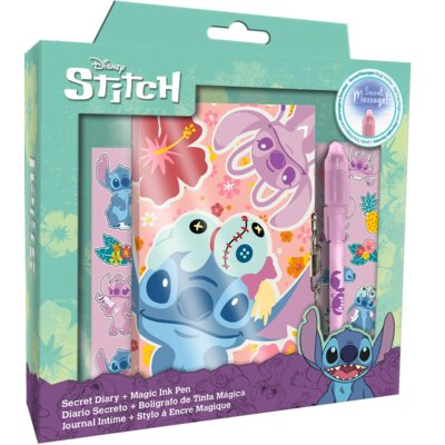 Pamiętnik KIDS EUROSWAN Disney Stitch z magicznym długopisem ST00084