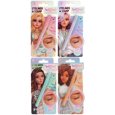Zabawka zestaw do makijażu KIDS EUROSWAN WOW Generation Eyeliner i stempel WOW00113 (1 zestaw)