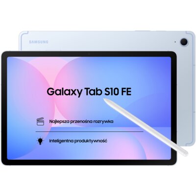 Tablet SAMSUNG Galaxy Tab S10 FE 10.9" 12/256 GB Wi-Fi Niebieski + Rysik S Pen
