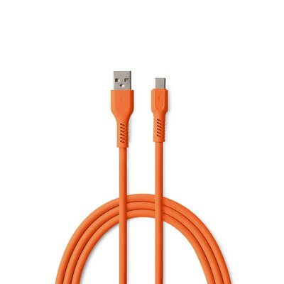Kabel USB-A - USB-C COLORUM CK60-AC-10 1.8 m Pomarańczowy