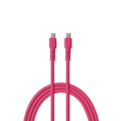 Kabel USB-C - USB-C COLORUM CK60-CC-02 1.8 m Różowy