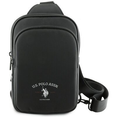 Torebka US POLO ASSN Petit Pique Crossbody Arch Czarny