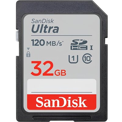 Karta pamięci SANDISK Extreme PLUS 32GB 2 lata RescuePRO Deluxe R100MB/s W60MB/s, UHS-I, Class 10, U3, V30