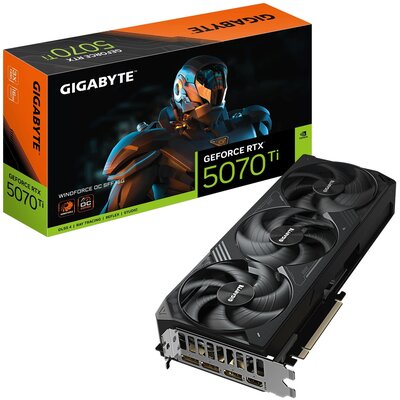 Karta graficzna GIGABYTE GeForce RTX 5070 Ti WINDFORCE OC SFF 16GB DLSS 4