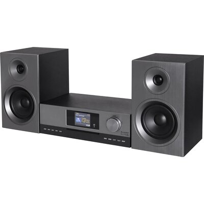 Wieża SOUNDMASTER Elite ICD5000SW Bluetooth, Wi-Fi, Tuner FM, DAB+, Budzik, Wyjście słuchawkowe Czarny