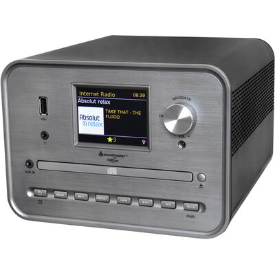 Wieża SOUNDMASTER ICD1050SW WLAN, DAB+/FM-radio, CD/MP3, USB, Bluetooth Czarny
