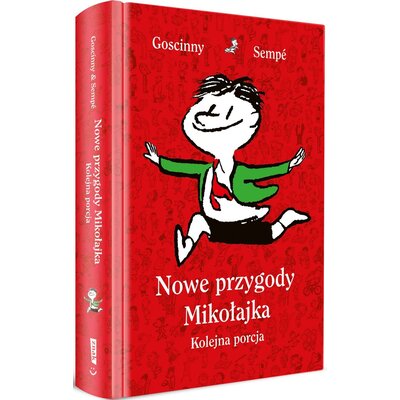 Książka Mikołajek Nowe przygody Kolejna porcja René Goscinny Jean-Jacques Sempé (twarda okładka)