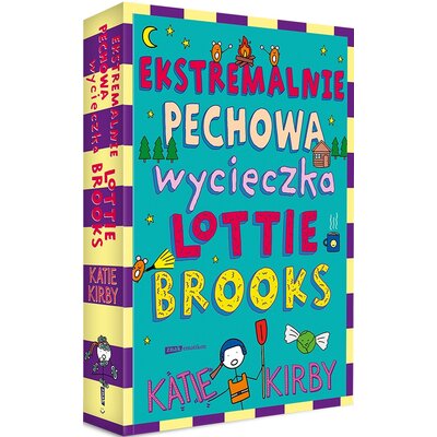 Książka Lottie Brooks Ekstremalnie pechowa wycieczka Katie Kirby (miękka okładka)