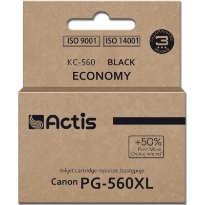 Tusz ACTIS do Canon KC-560 Czarny 22 ml PG-560XL
