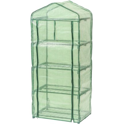 Szklarnia balkonowa DEDRA N04720 69 x 49 x 160 cm Zielony