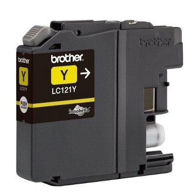 Tusz BROTHER Żółty 3.67 ml LC-121Y