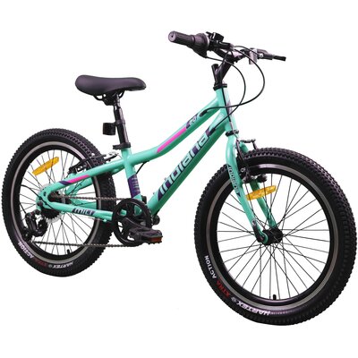 Rower dziecięcy INDIANA Mili 20 cali dla dziewczynki Miętowy