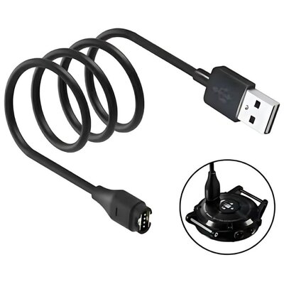 Ładowarka do smartwatcha MAJESTICLINE USB Typ-A do Garmin Czarny
