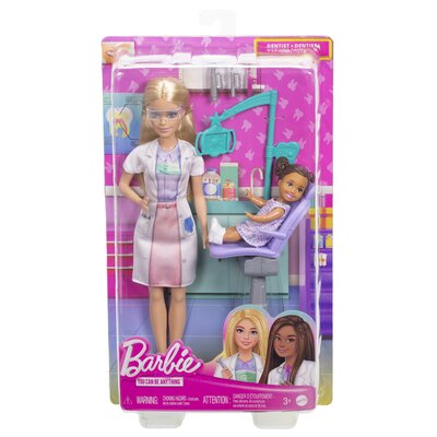 Lalka Barbie Kariera Dentystka JCR74