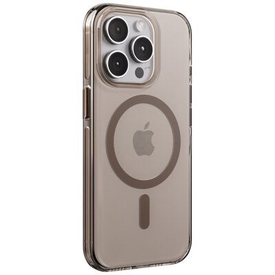 Etui CRONG Clear Mag Pro MagSafe do Apple iPhone 15 Pro Beżowy