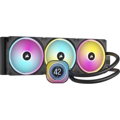 Chłodzenie wodne CORSAIR iCUE LINK H170i LCD RGB Czarny