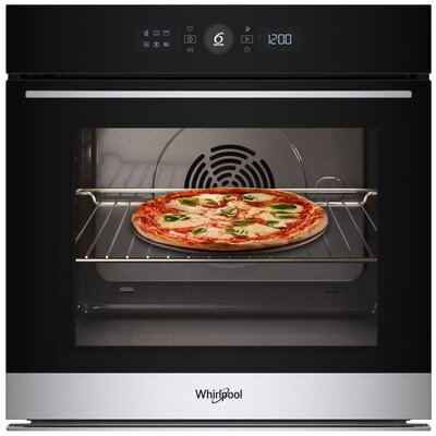 Piekarnik WHIRLPOOL WOI5S8PM1SXA Elektryczny Czarny inox A+