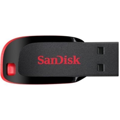 Pendrive SANDISK CRUZER BLADE 32GB, USB 2.0, Odczyt 30 Mb/s, Zapis 5 Mb/s