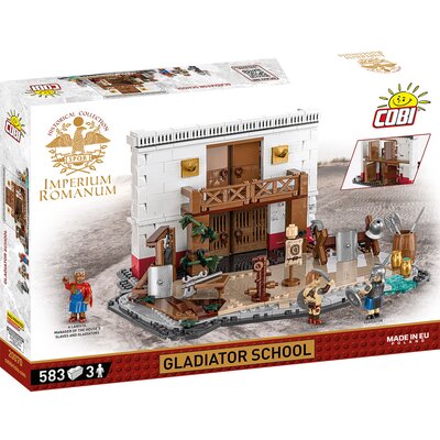 Klocki plastikowe COBI Historical Collection Imperium Romanum Szkoła Gladiatorów COBI-20070