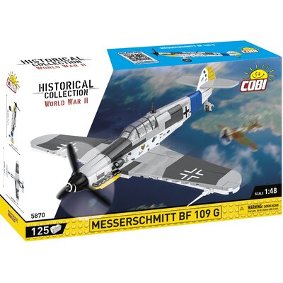 Klocki plastikowe COBI Historical Collection World War II Messerschmitt Bf 109G COBI-5870