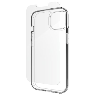 Etui ZAGG IF Defence Bundle do Apple iPhone 16e/15/14/13 Przezroczysty