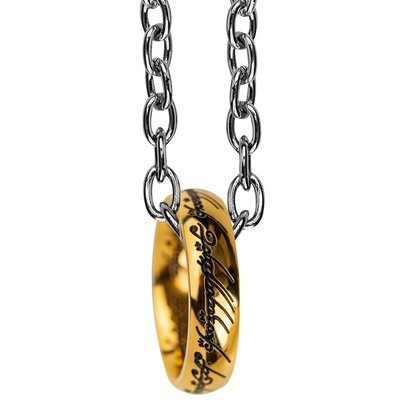 Naszyjnik THE NOBLE COLLECTION z zawieszką The one Ring - Władca Pierścieni