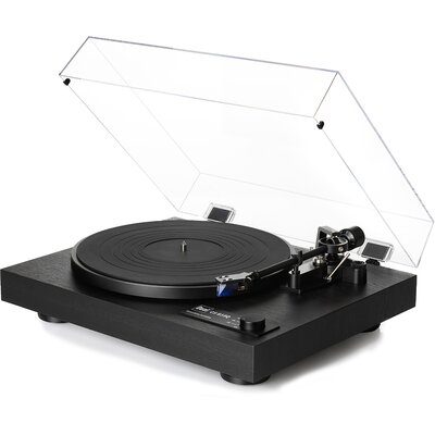 Gramofon DUAL CS 618Q Czarny, Automatyczny,Napęd bezpośredni,PrędkośĆ odtw. 33,45,78 obr./min,Przedwzmacniacz