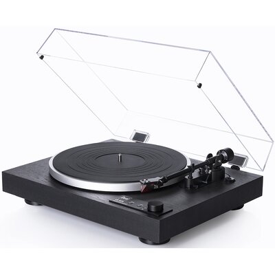Gramofon DUAL CS 429 Czarny, Automatyczny, Napęd paskowy,PrędkośĆ odtw. 33,45,78 obr./min,Przedwzmacniacz