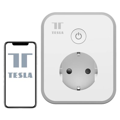 Gniazdko TESLA Smart TSL-SPL-1+2USB Wi-Fi
