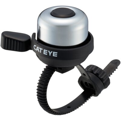 Dzwonek rowerowy CATEYE PB-1100P-1 Czarno-srebrny