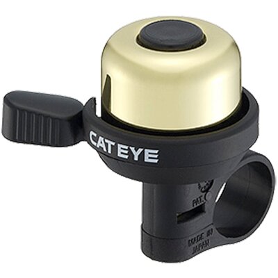 Dzwonek rowerowy CATEYE PB-1000G Czarno-złoty