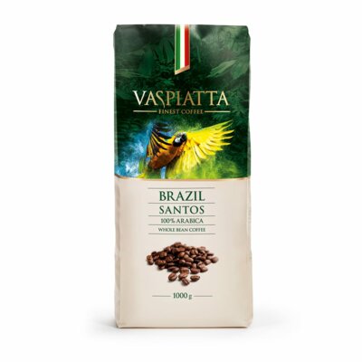 Фото - Кава Santos Kawa ziarnista VASPIATTA  Brazylia Arabica 1 kg  Brazylia 1 kg 