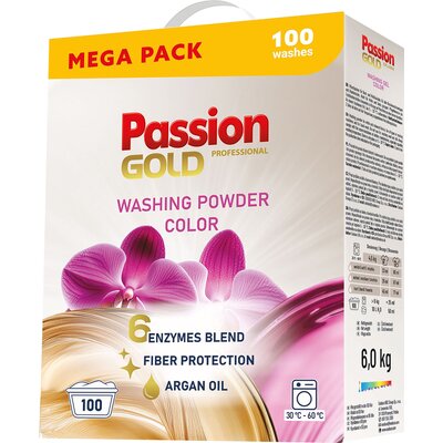 Proszek do prania PASSION GOLD Professional 6 kg do kolorowych tkanin
