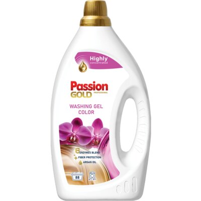Żel do prania PASSION GOLD Professional Color 3520 ml do kolorowych tkanin