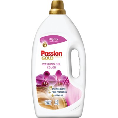 Żel do prania PASSION GOLD Professional Color 4000 ml do kolorowych tkanin