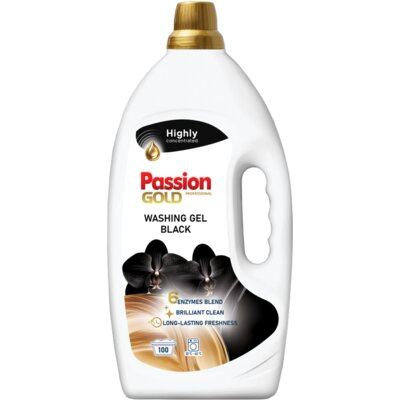 Żel do prania PASSION GOLD Professional Black 4000 ml do czarnych tkanin
