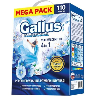 Proszek do prania GALLUS Professional Universal 6.05 kg Uniwersalny