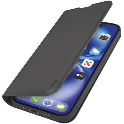 Etui SBS Wallet Smooth do Apple iPhone 16e Czarny