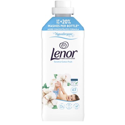 Płyn do płukania LENOR Sensitive Cotton Fresh 987 ml