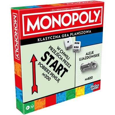 Gra planszowa HASBRO Monopoly Classic Refresh G0009